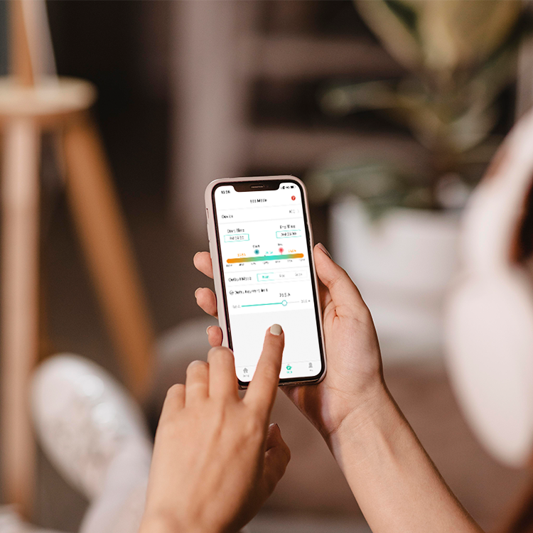 smart app control ev charging