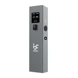 Dual Ports Pedestal AC EV Charger OCPP1.6J & 2.0.1 ISO15118 Plug&Charge Compliant